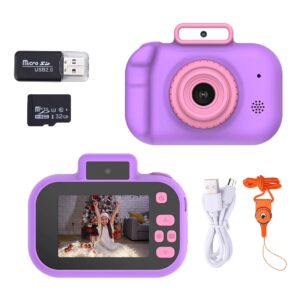appareil photo enfant violet
